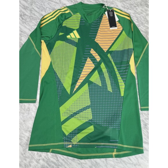 adidas Tiro 24 Pro Goalkeeper Jersey Soccer IS5350 Men’s Large Tea Green New - Picture 1 of 8